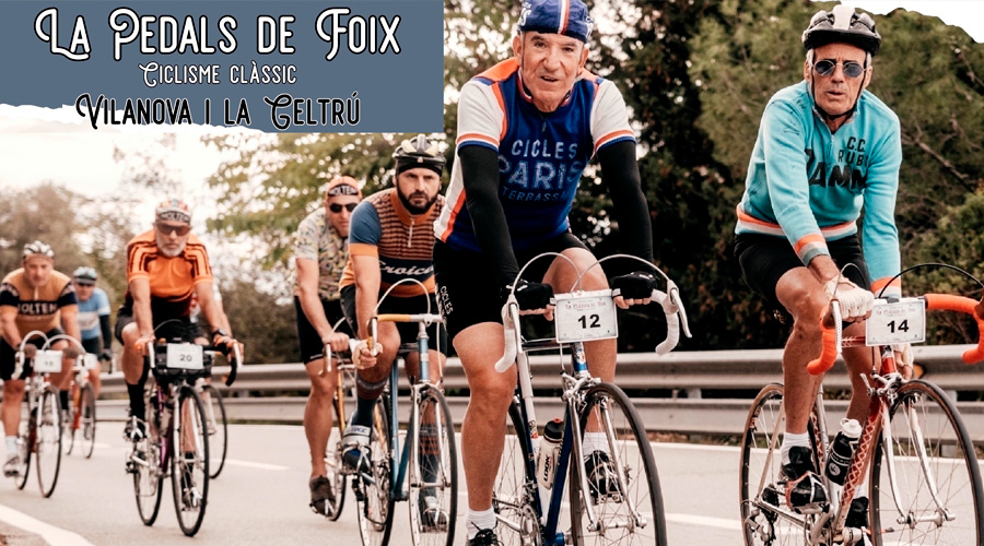 La marcha ciclista clsica La Pedals del Foix arranca desde el Museo del Ferrocarril de Catalua