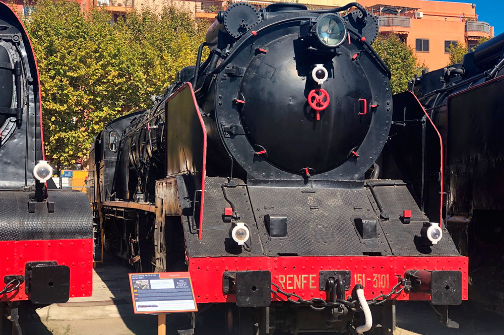 Locomotora de vapor 151F-3101. “Santa Fe 5001”