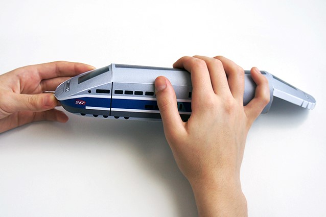 Construeix el teu tren EURODÚPLEX amb el TRENrolla-T!