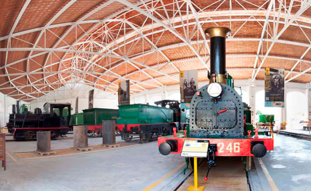 Las locomotores del Museu