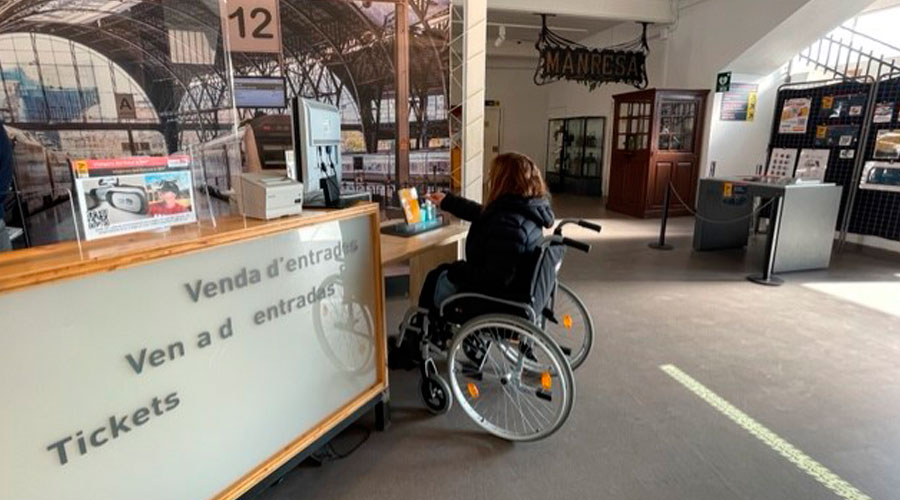 El Museu continua implementant millores d’accessibilitat seguint la normativa