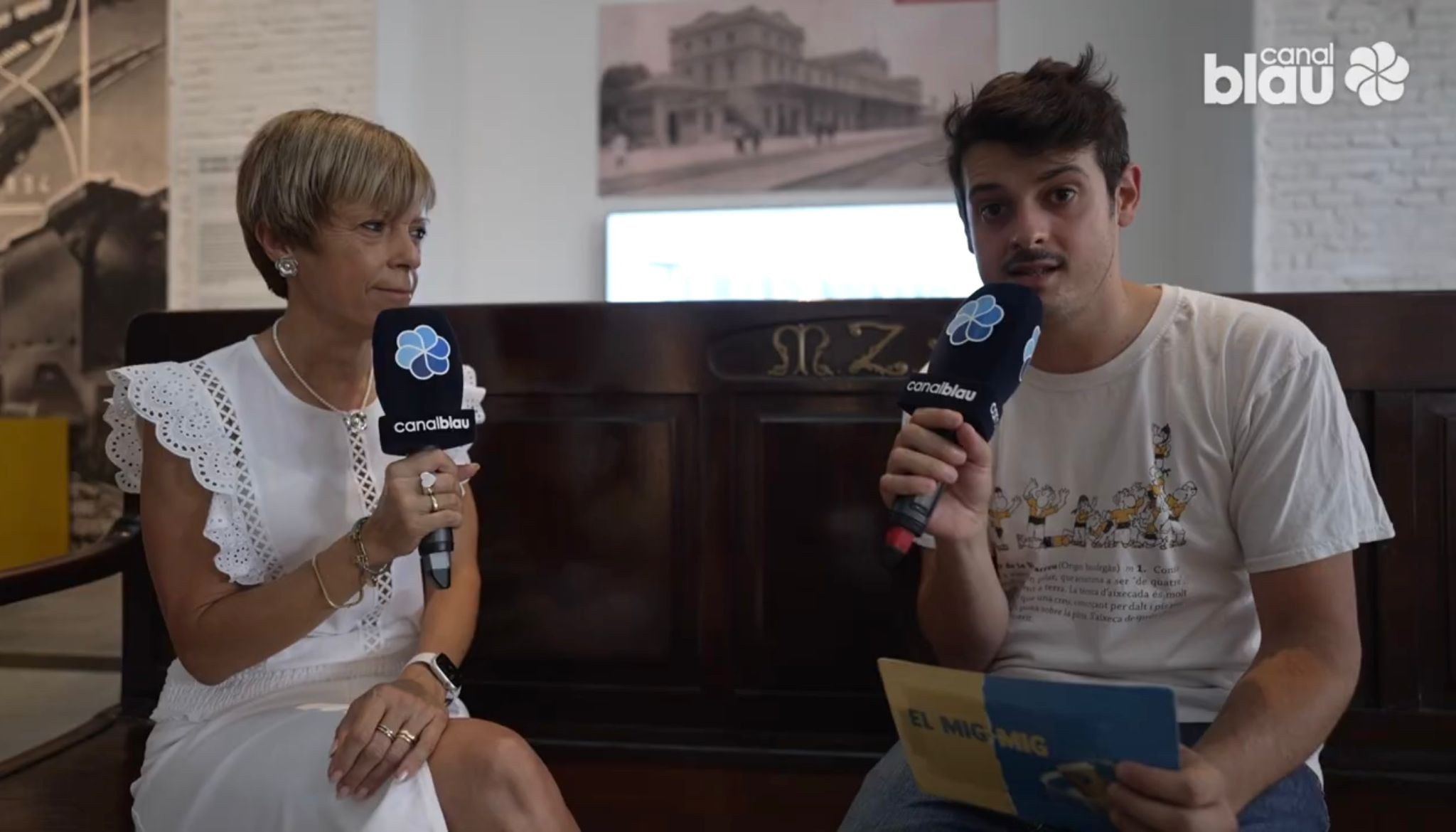 Renovació del conveni amb Dincat i Rodalies de Catalunya-Renfe, en el marc del Dia Internacional de les Persones amb Discapacitat. Setmana d’entrevistes del Mig-Mig al Museu